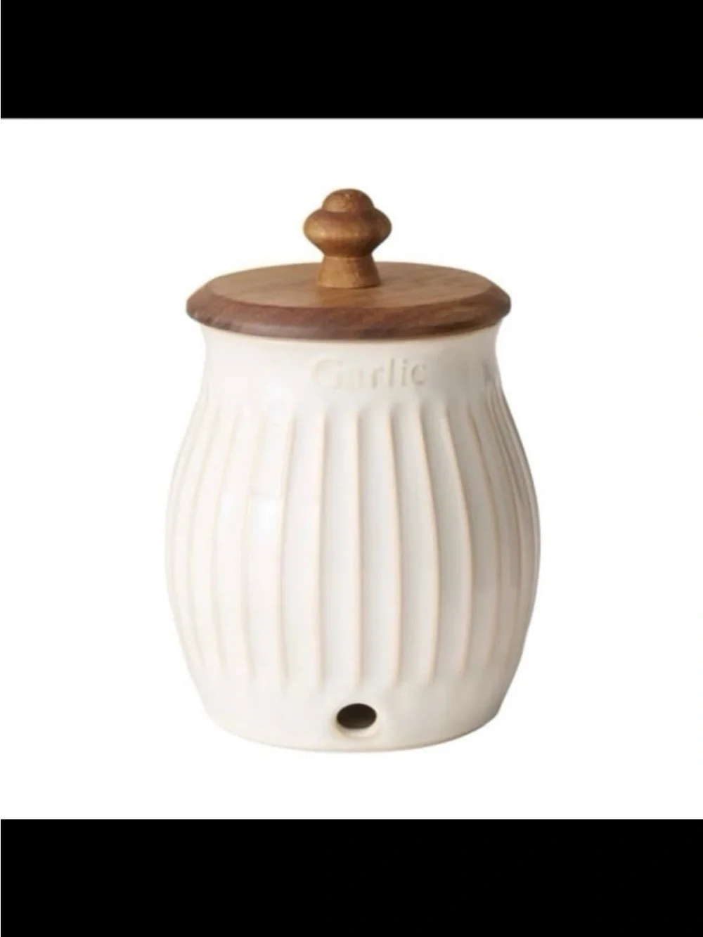 The Pioneer Woman Colette Stoneware Potato, Onions & Garlic Keepers, White